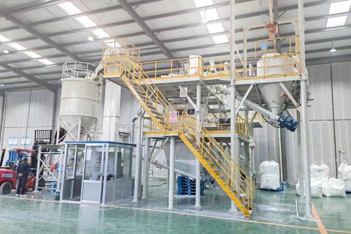 新型材料配料生產線
